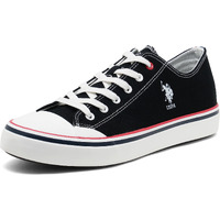 U.S. POLO ASSN. Kenna Men's Black Fashion Sneakers-(UK/7)(2FD23293Z01)