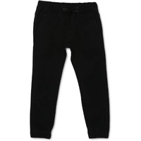 Urbano Juniors Boy's Black Slim Fit Stretchable Jogger Jeans (junhpsjoggerboy-black-13-14)