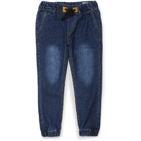 Urbano Juniors Boy's Blue Slim Fit Stretchable Jogger Jeans (junhpsjoggerboy-mblue-7-8)