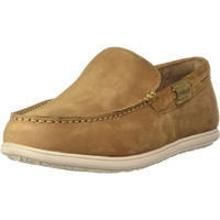 Woodland Men's Cashew Brown Leather Loafer (OGCC 3480119)