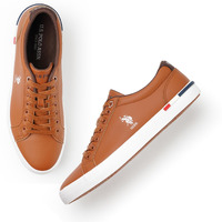 U.S. POLO ASSN. Mens Anton 2.0 Tan Sneaker - 6 UK (2FD23418K06)