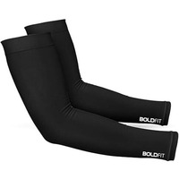 Boldfit Arm Sleeves for Men & Women UV Protection Hand Sleeves for Boys & Girls Sun Protection Sleeves for Men Arm Sleeves for Women for Running, Hand Cover Arm Sleeves for Bike Riding - 1 Pair Large