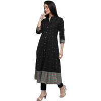 BIBA Women Printed Mix and Match(TUDOR16439_Black_32)