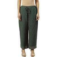 BIBA Women Printed Straight Mix and Match(Kilim KU18656_Green_M)