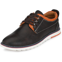 Centrino Men's 3323 Coffee Sneakers-9 UK (43 EU) (10 US) (5504-1)