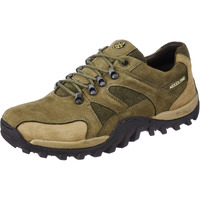 Woodland Men's Olive Green Leather Casual Shoe-7 UK (41 EU) (GC 2657117NW)