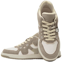 The Souled Store Urban Blaze: Latte Men and Boys Lace Up Low Top Sneakers