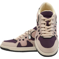 The Souled Store Urban Blaze: Sangria Men and Boys Lace Up Low Top Stylish Sneakers with Flexibility & Comfort