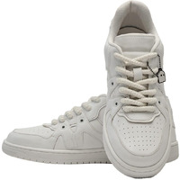 The Souled Store Urban Blaze: Crispy White Men and Boys Lace Up Low Top Stylish Sneakers with Flexibility & Comfort