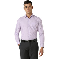 Van Heusen Men's Slim Fit Shirt (VHSFFSLB872956_Pale Purple