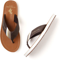 U.S. POLO ASSN. Mens PATT 3.0 Slipper - (UK6) (US7) (2FD24997K04)