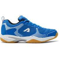 Boldfit Badminton Shoes Shuttle Badminton Shoes Men Non Marking Shoes for Badminton Men Badminton Shoes Non Marking Shoes for Badminton Men Anti Skid Breathable Badminton Shoes for Men Blue - UK 10