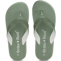 Ortho + Rest Doctor Slippers for Women Orthopedic Non Slip Lightweight Comfortable Flat Casual Stylish Dr Chappals and House Flip flops For Ladies and Girls