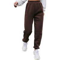 Q - RIOUS Women's Jogger Style Trouser (Brown_32)