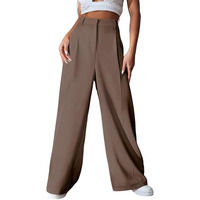 GRECIILOOKS Trouser for Women | Trouser Pants for Women | Trouser for Women (in, Alpha, S, Regular, Coffee)