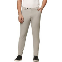TOPLOT Men's Regular Fit Causal Trouser (Trouser-5068-Light Grey-38)
