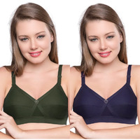 TRYLO KPL Combo Pack 36 OliveGreen & Sapphire E - Cup