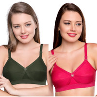 TRYLO KPL Combo Pack 38 OliveGreen & Rasberry E - Cup