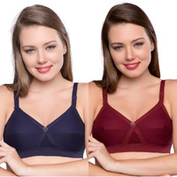 TRYLO KPL Combo Pack 34 Marun & Sapphire F - Cup