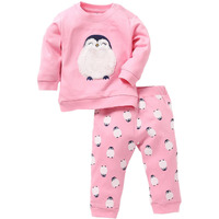BABY GO 6-12M/12M-18M/18-24M Full Sleeves 100% Cotton Clothing Set/Infant Wear/Clothes For Baby Girls, Pink