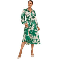 GRECIILOOKS Rayon Fit and Flare Below The Knee One Piece Maxi Bodycon Dresses Midi Dress for Women (GL-WD1223_Green