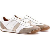 Symbol Premium Men's Smart Casual White/Beige Leather Sneakers (SP-M-A24-CS-SNK-04)_11