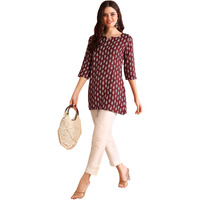 DSK Studio Women's Regular Dress Shirt (KU1011-Maroon-XL_Maroon