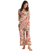 Nermosa Women Co-ords Set for Women | Kurta Sets | Kurta Pant Set | Coordinate Set | Summer Suit | Printed Kurti with Pant Set | Kurta Set for Women | Kurta Pant Set for Women (X-Large, Peach)