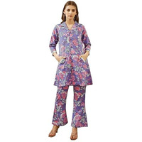 SHIENZY Collared kurta pant set || co ord set || pocket kurta pant set for women