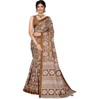 Yashika Women's Latest Woven Printed Art Silk Saree with Unstitched Blouse Material-Suitable for All Indian Weddings and Festivals (AZ-YS-P1-URMILA-YASHODA-Parent_Mustard)