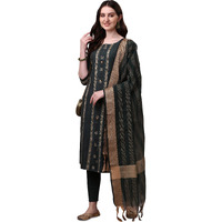 Shiv TextilesCotton Kurta Set for Women 214- Green 3XL