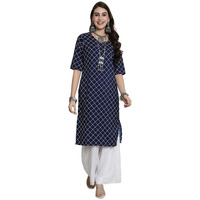 7Threads Kurti for Women|Kurti|Kurta|Kurta for Women|Crepe Kurti|Printed Kurta|Crepe Straight Kurti Kurti_AS_530364_L