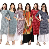 Pinkmint Kurti for Women, Kurta for Women, Kurti, Digital Printed Kurta, Women's Casual Kurta, Kurta Set, Office Wear Kurta, Straight Kurta, Kurta Combo Multicolour