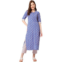 Bee M Pee Designer Cotton Kurta set With Pant for Women | Women Kurta Sets Kurtis | Women Kurta Pant Set | Women Kurta Pant Set Women Kurti Set with Pant | Women Kurti Set with Pant Cotton (XXL)