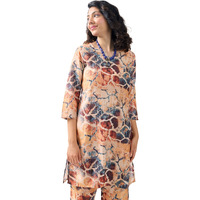 Toochki Kurta Set for Women | Cotton Ethnic Kurta Set for Women | Ethnic Kurta Set for Women Festive | Kurta Set for Women | Two Piece Kurta Set | Printed Kurta Set | Multicolor Kurta Set