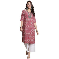 7Threads Kurti||Kurti for Women||Kurta for Women||Stylish Crepe Printed Kurti||Straight Printed Kurti||Festival Special Kurti||Casual Kurta_KK_530459_L
