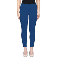 Shasmi Women's Stretch Leggings Ankle Royal Blue 2 M