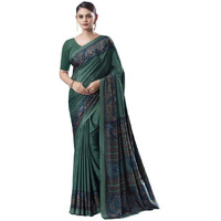 Jaanvi fashion Women's Crepe Silk Printed Saree With Blouse (grandness-9308-d-v)