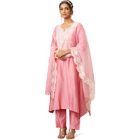 Amazon Brand - Myx Women's Rayon Salwar Suit (AW24-MYX-SKD-VN-05_Coral_2XL)