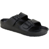 Hygear Men's Sharpy Black Slippers_10 UK (HG-GE-1005)