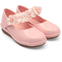 SIYA Freeplay Strap Ballerinas for Girls (Pink)