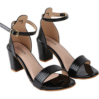Shoetopia Women's Block Heel Sandal