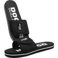 Doctor Walk Flip Flop for Women | Soft Comfortable | Breathable | Fashionable | Stylish | Trendy | Super soft | Lightweight | Anti-Slip Sole | Indoor & Outdoor | (DW-028) (Black-08)