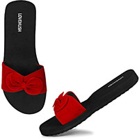 LOVEHUSH Doctor Slipper for Women | Orthopedic, Diabetic, Pregnancy | Soft Doctor Anti-Skid Slipper for Women |Slides, Flip-Flops, Slippers, Chappals | For Ladies and Girls SL10-RED-4