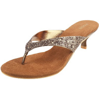 Mochi Womens Synthetic Antic Gold Slip Ons (Size (8 UK (41 EU))