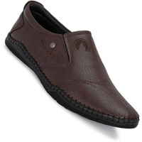 Rising Wolf Men's Formal Shoe (Brown, 9)