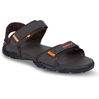 SPARX Men's Brown Orange Sport Sandal (SS-119)