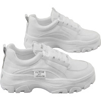 adiso Casual Sneaker Shoes for Womens/Girls (White, 4)