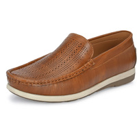 Centrino Men's 9821 Tan Loafers_8 UK (9821-3)