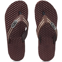 Ortho + Rest 100% Comfort Extra Soft Ortho Slippers for Men | Orthopedic Footwear | Casual Flip-Flops for Daily use (Maroon, numeric_7)